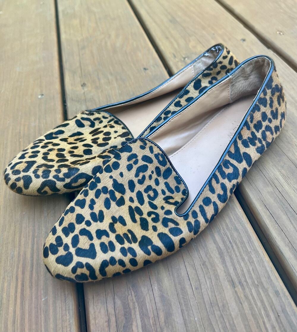J Crew Cheetah / Leopard Ballet Flats (Women's Size 8.5)
